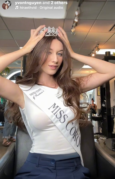 Salon On First Proudly Sponsors Yvon Nguyen, Miss Coronado, in the 2025 Miss California Competition